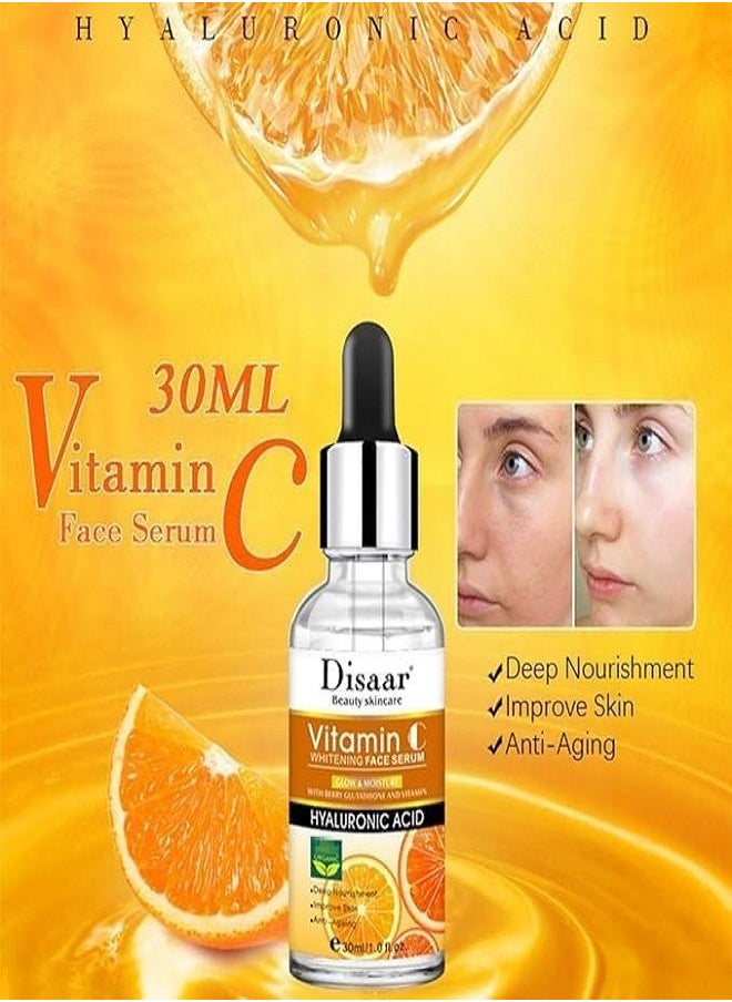Disaar Vitamin C Hyaluronic Acid Face Serum 30ml  - Image 3