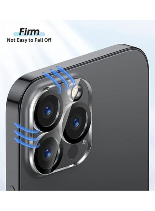 أكاليكس [[3 حزمة] الزجاج المقسى عدسة الكاميرا حامي متوافق ل فون 14 برو 6.1 بوصة و فون 14 بروماكس 6.7 بوصة 2022 ، حالة ودية / عالية الوضوح [لا تؤثر ليلة النار] - Image 5