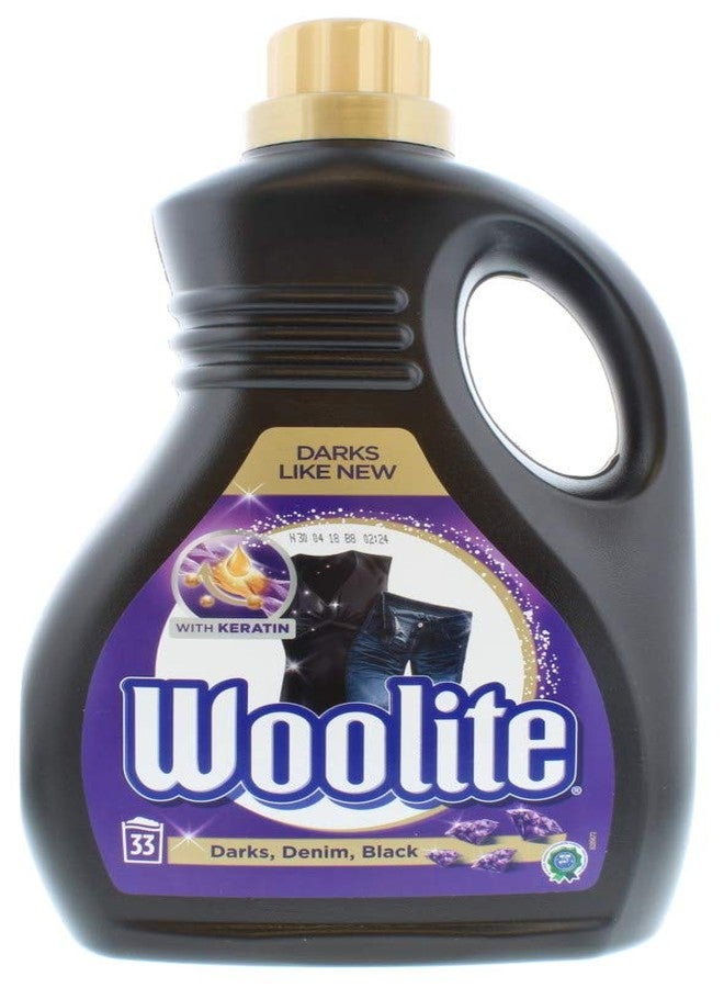 Woolite Liquid 2 Liters, 67 Ounces, 33 Loads Dark, Black & Denim - Image 1