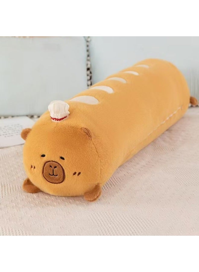 لعبة Kapi Barra Dolphin Baking Hornbag Faguette القطيفة للفتيات هدية وسادة دمية - المواصفات: 50 سم (0.43 كجم) - اللون: عصا فرنسية - Image 1