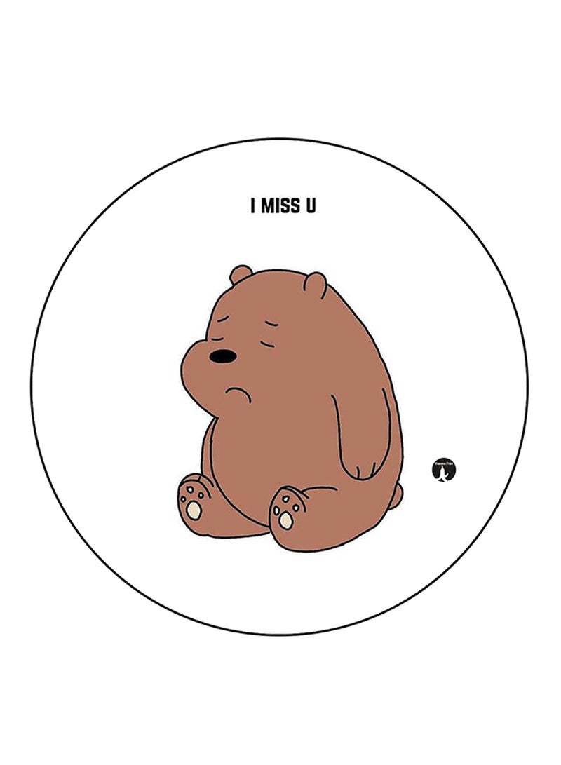 RKN We Bare Bears Printed Fridge Magnet  Multicolour - Image 1