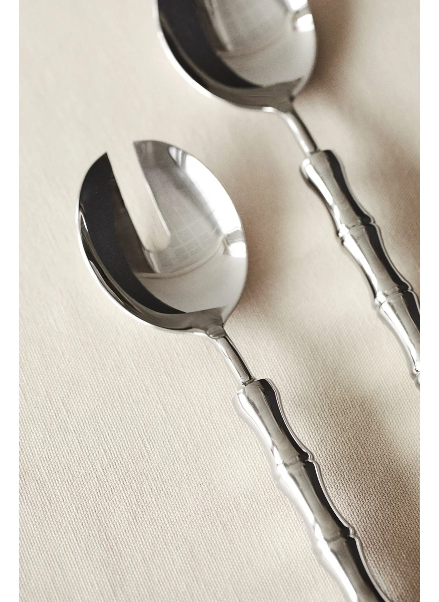 H&M Metal Salad Servers