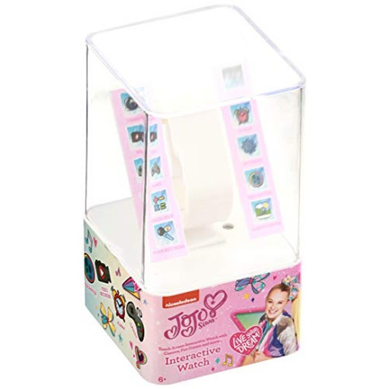 Accutime Nickelodeon JoJo Siwa Educational, Touchscreen Smart Watch Toy for Girls, Boys, Toddlers - Selfie Cam, Learning Games, Alarm, Calculator, Pedometer and More Model: JOJ4252AZ - Image 5