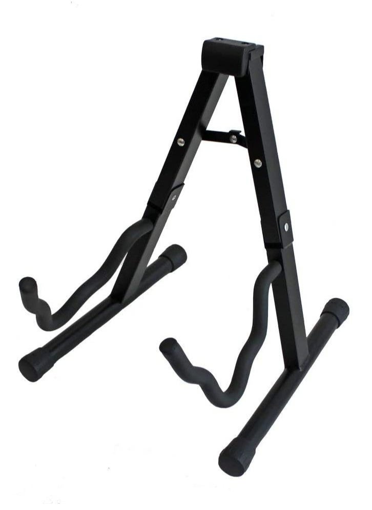 Mike Music Mike Music Guitar Stand,Portable A-frame Guitar Floor Stand for Acoustic Guitar,Classic Guitar,Electric Guitars,Bass,Ukulele  - Image 1