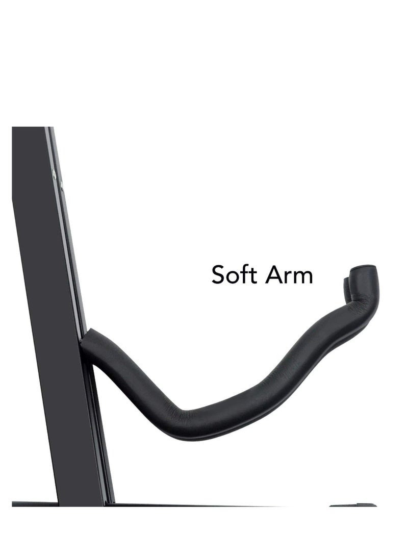 Mike Music Mike Music Guitar Stand,Portable A-frame Guitar Floor Stand for Acoustic Guitar,Classic Guitar,Electric Guitars,Bass,Ukulele  - Image 5