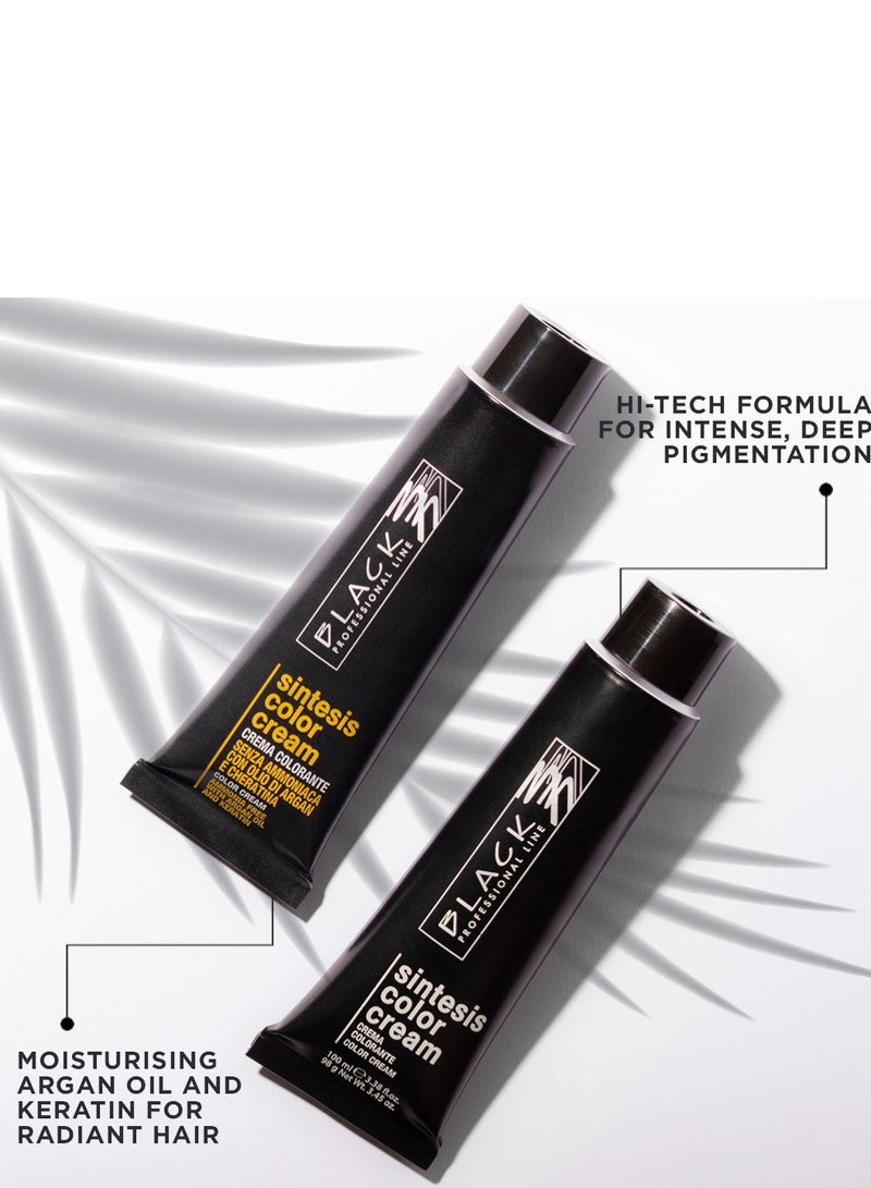 بلاك بروفيشينال لاين كريم سينتيسيس بالعسل 8.03 - لون شعر مغذي مع زيت الأرجان لنتائج طبيعية - Image 3