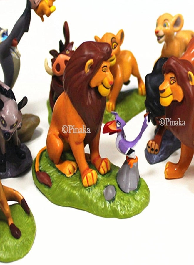 PINAKA The Lion King PVC Action Figures Set of 9 Pcs - Simba l Nala l Rafiki l Pumba l Zazu l Timon l Mufasa Figurine Collectibles - Image 5