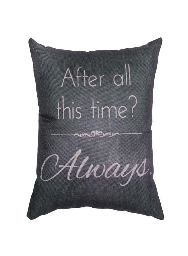 Fjfz Retro Vintage After All This Time Always Motivational Sign Inspirational Quote Cotton Linen Home Decorative Throw Pillow Case Cushion Cover for Sofa Couch, Gray Brown, 18" x 18" - Image 1