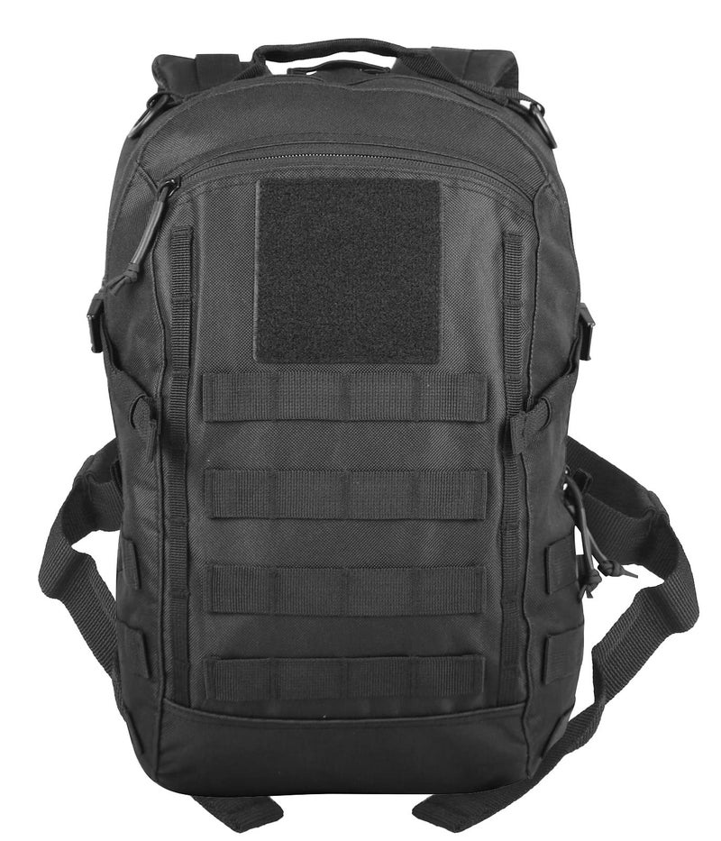 Miramrax 12L Small Backpack Day Pack Mini Tactical Backpacks Military Daypack Molle Bag Rucksack Bug Out Bag for Hiking Black - Image 2