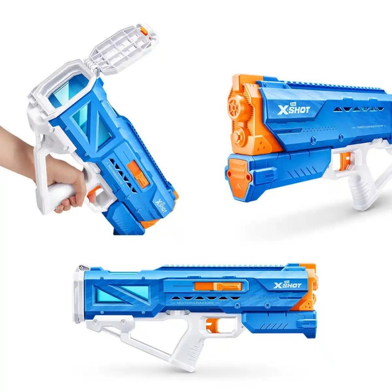 X-Shot Fast Fill Hydra Pulse Motor Soaker Motorized Water Blaster - Image 1