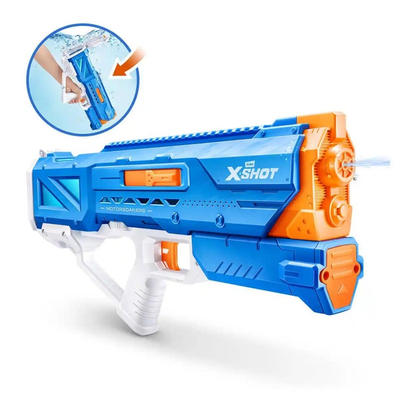 X-Shot Fast Fill Hydra Pulse Motor Soaker Motorized Water Blaster - Image 2