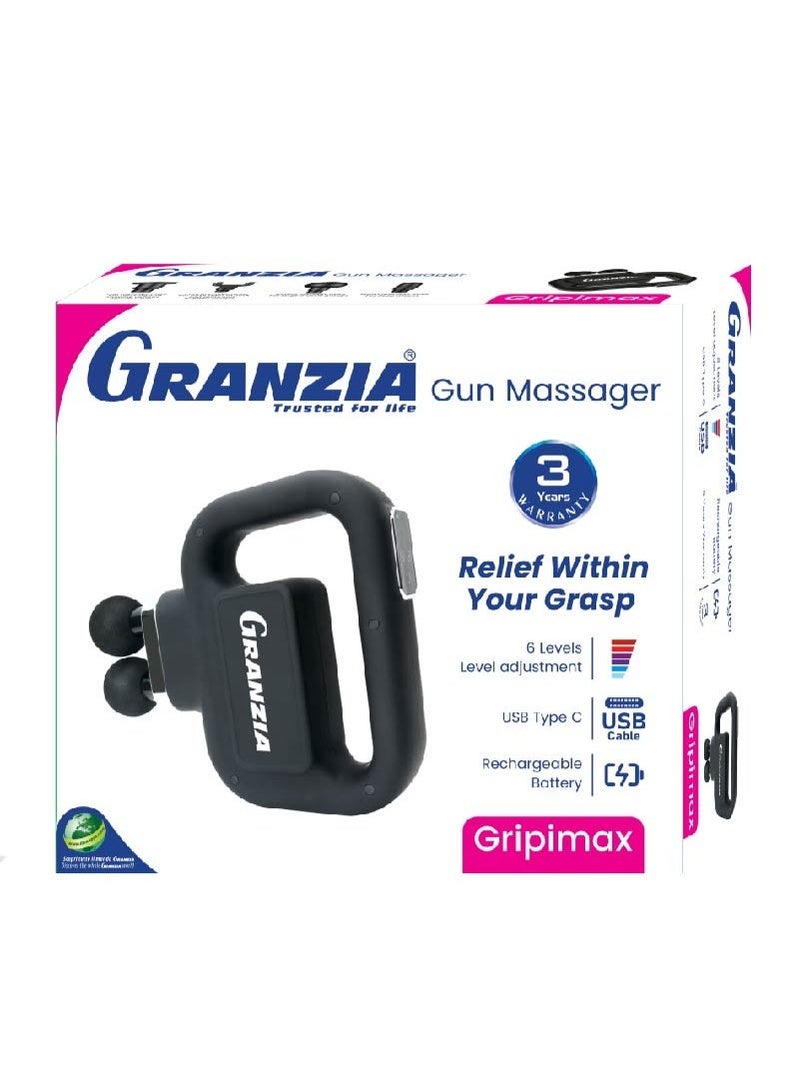 Granzia Gripimax Gun Massager - Full-Body Massager for Slimming & Relaxation - Image 3