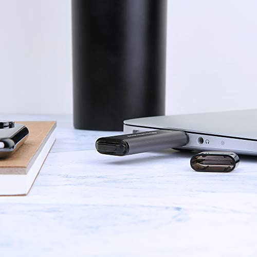 Transcend JetFlash 920 256GB USB 3.2 Gen 1 (USB 5Gbps) Flash Drive, High Performance & High Endurance Pen Drive, Read/Write - up to 420 MB/s & 400 MB/s, 5 Yrs. Warranty, Space Gray (TS256GJF920) - Image 4