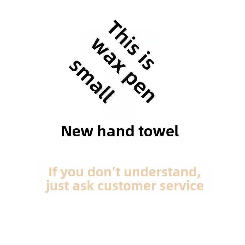 Cartoon pattern towel hanging absorbent handkerchief cute cartoon household children's towel(Style four, 20x20cm) - Image 5