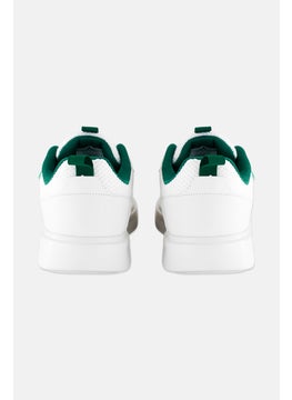 RBX Men Brand Logo Lace Up Running Shoes, White  - Image 2