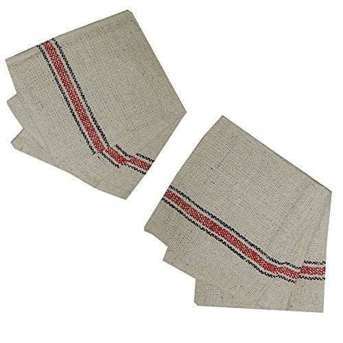 MustHome Mop Cloth|Pocha|Mop Cloth for Floor Cleaning|Sweeping Cloth|Dusting|Floor Cleaner|Pocha|Cotton Floor Cleaning Pocha|Floor Mop Cloth|24 x 24 inch (6), 200 GSM, offwhite - Image 2