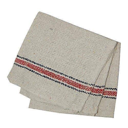 MustHome Mop Cloth|Pocha|Mop Cloth for Floor Cleaning|Sweeping Cloth|Dusting|Floor Cleaner|Pocha|Cotton Floor Cleaning Pocha|Floor Mop Cloth|24 x 24 inch (6), 200 GSM, offwhite - Image 1