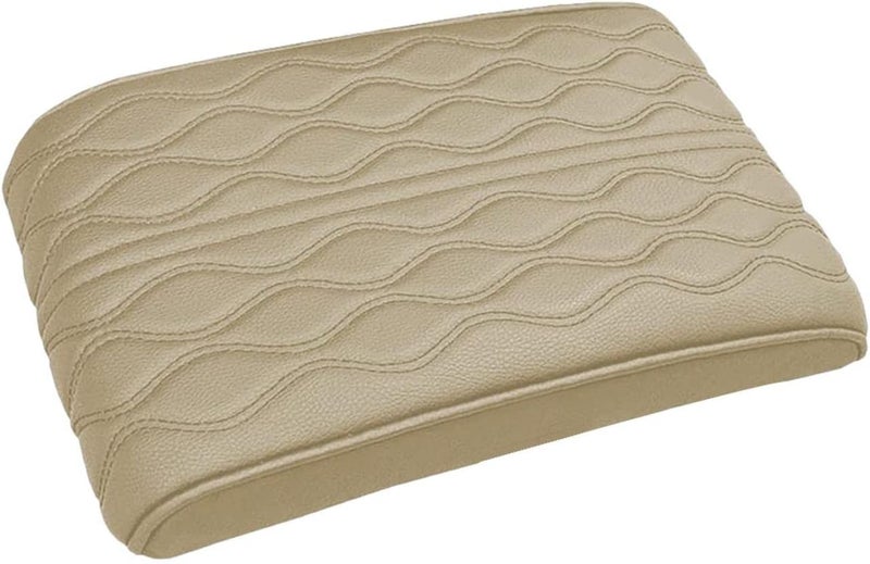 Armrest Cushion for Car - Leather Car Armrest Box Pad Car Armrest Pad,Waterproof Car Armrest Seat Box Fit for SUV/Truck/ - Image 1