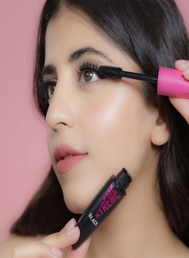 Glam 21 Glam21 Xtreme Black Mascara - Waterproof Volumizing & Lengthening Formula for Up to 12-Hour Stay - 10ml - Image 4