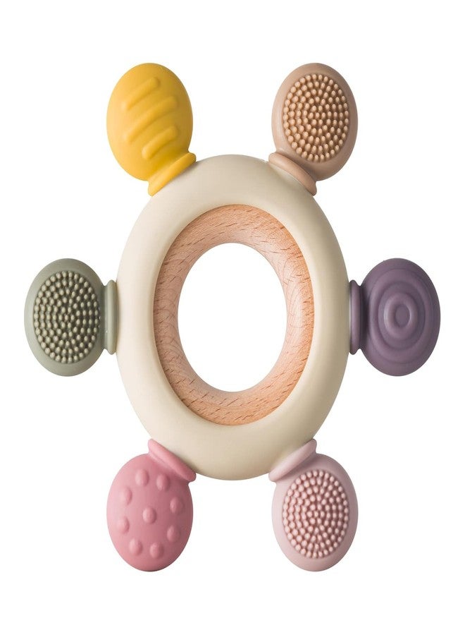 S SMITEX Smitex Baby Teething Toys, Teething Relief Toy, BPA Free Baby Chew Toys Infant Newborn Accessories, Teethers for Babies 0-3-6-9-12 Months Old Boys Girls - Image 1
