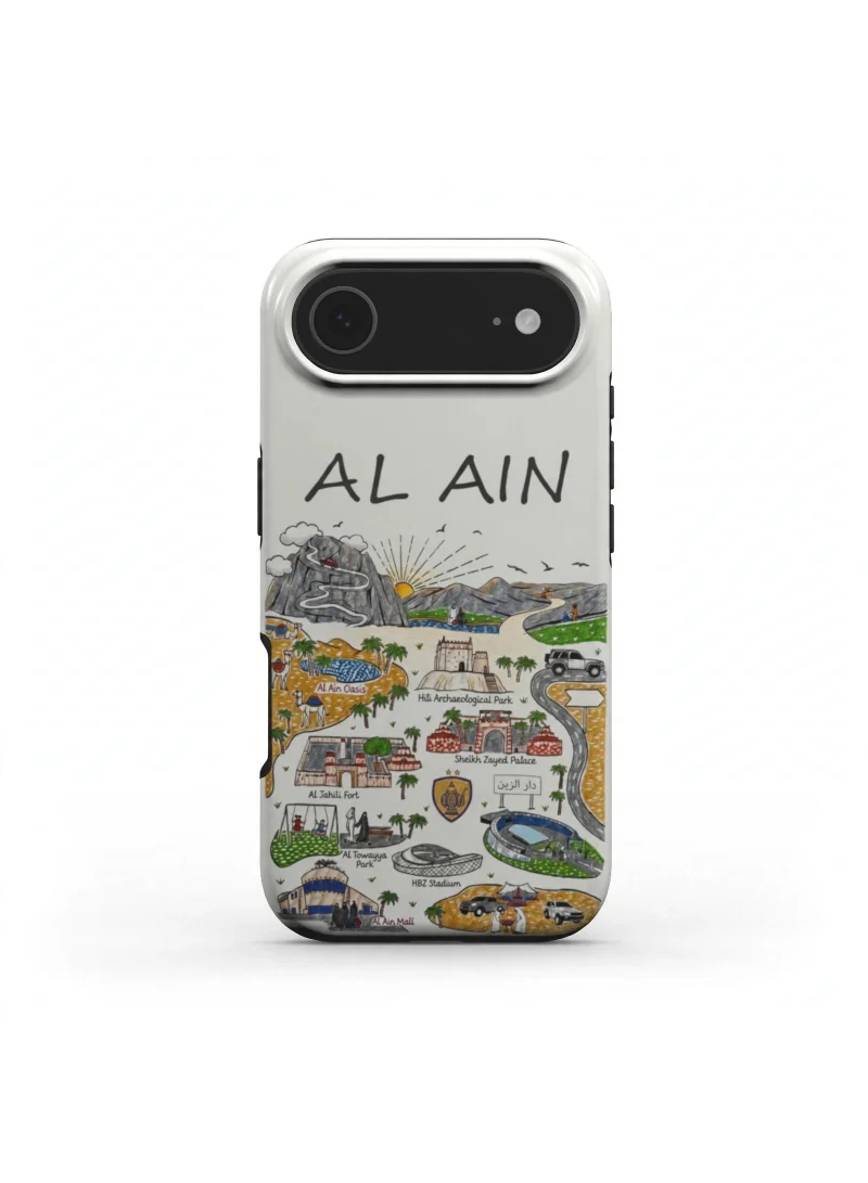 موبكوس جراب iPhone 17 Air Urban Travel Premium متوافق مع غطاء صلب مزدوج الطبقات هجين + حماية من السيليكون - غطاء مقاوم للخدوش والصدمات
