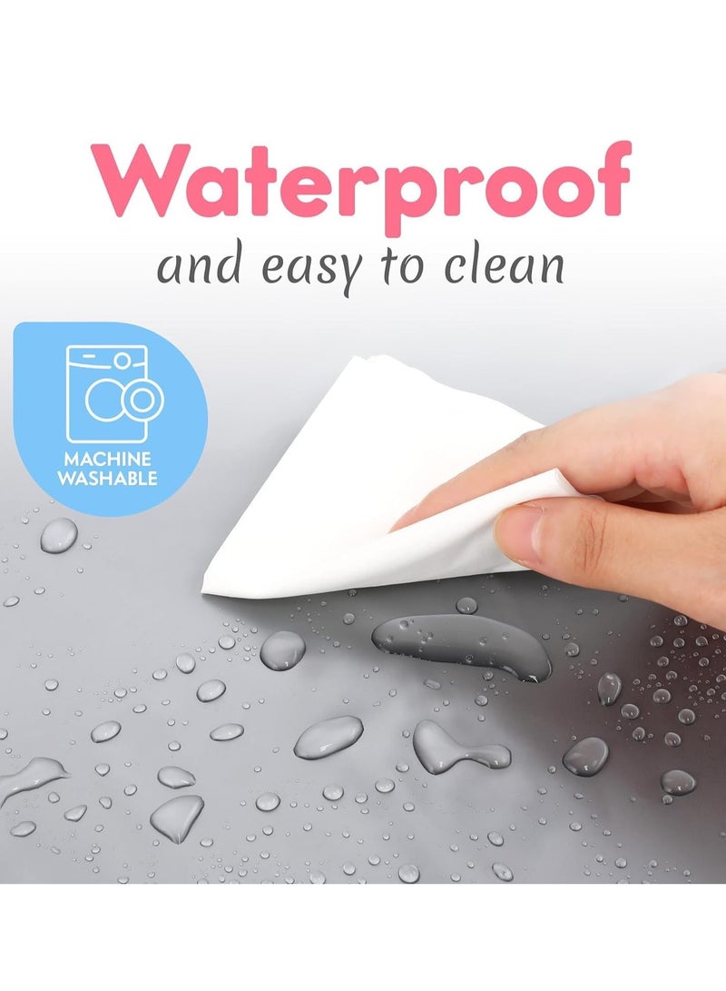 SOLARAE Portable Diaper Changing Pad, Baby Changing pad for Newborn Girl and Boy Smart Wipes Pocket, Waterproof Travel Changing Kit Black Arrows - Image 5