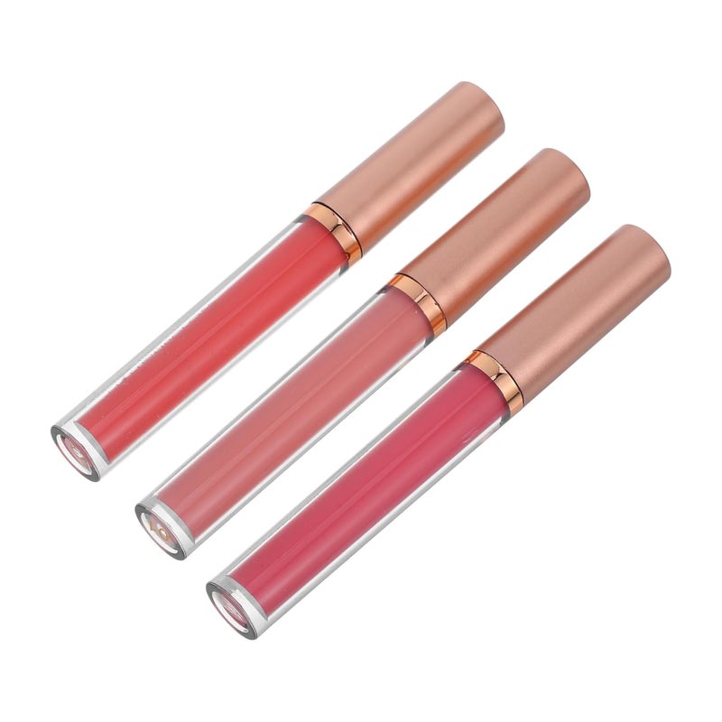 3pcs Lip Tints Stain Set Matte Liquid Lipstick Lip Filler Plumper Velvet Liquid Lipstick Cosmetics - Image 1