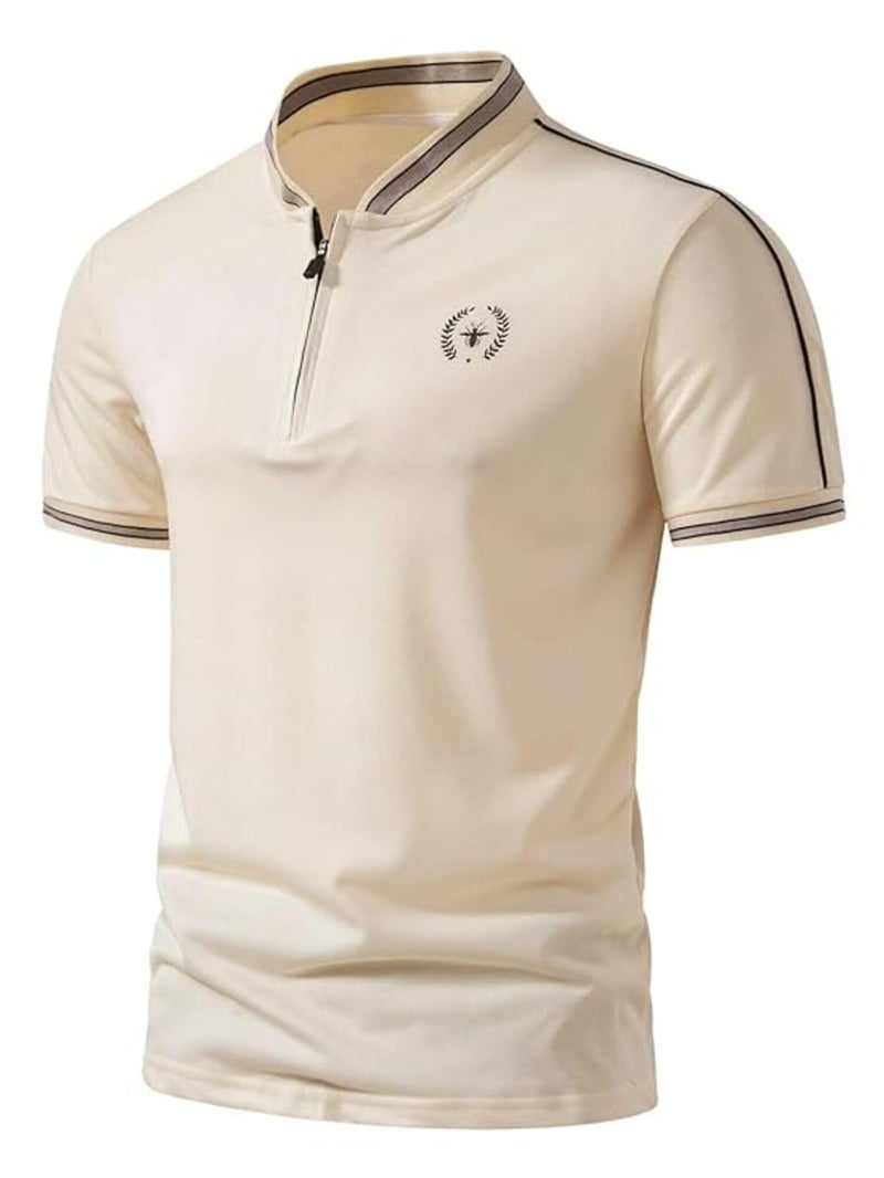 Lymio Polo T Shirt for Men || Men Casual T-Shirt || Polo Available in Combo Pack of 2 (Polo-32-33-Chiku-SkyBlue-2XL) - Image 4