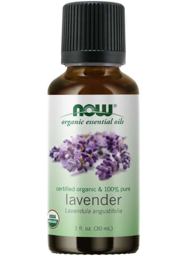 Organic Essential Lavender Oil 1 Fl Oz