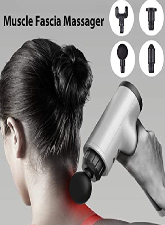 Pistol massage massager for all parts of the body - red - Image 2