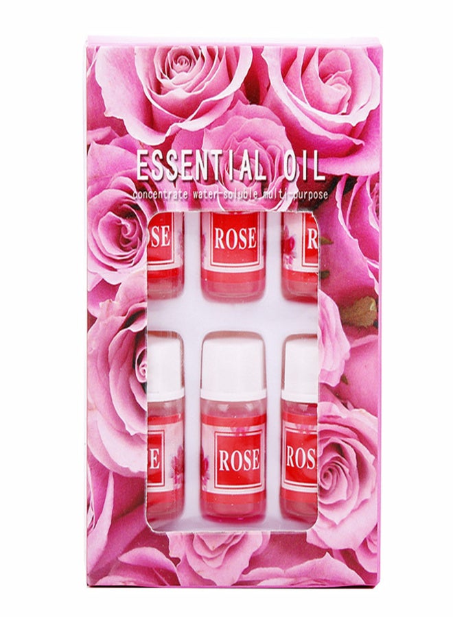 مجموعة زيوت عطرية طبيعية نقية قابلة للذوبان في الماء، 3 مل، 6 قطع، زيوت عطرية طبيعية نقية للعلاج بالروائح، مناسبة لأجهزة ترطيب الهواء. - Image 1