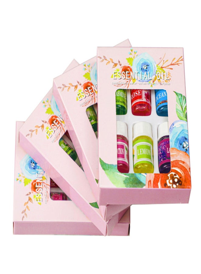 مجموعة زيوت عطرية طبيعية نقية قابلة للذوبان في الماء، 3 مل، 6 قطع، زيوت عطرية طبيعية نقية للعلاج بالروائح، مناسبة لأجهزة ترطيب الهواء. - Image 3