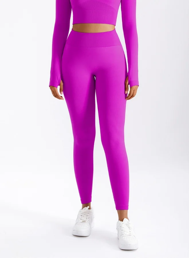 KAWN.YOGA Womens High Waist Contour Workout sport Leggings Yoga Pants Tummy Control Running Pants.