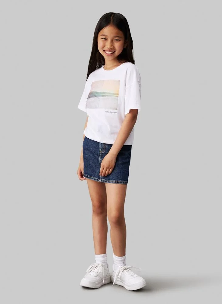 Calvin Klein Jeans Youth Graphic Logo T-Shirt