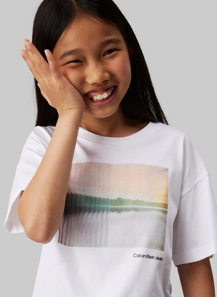 Calvin Klein Jeans Youth Graphic Logo T-Shirt