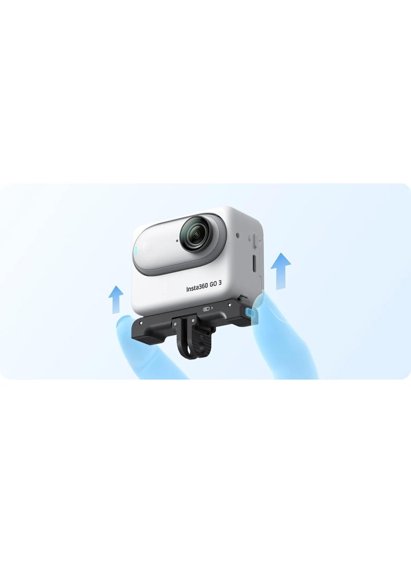 Insta360 Insta360 GO 33S Quick Release Mount for all kinds of mounting  - Image 3