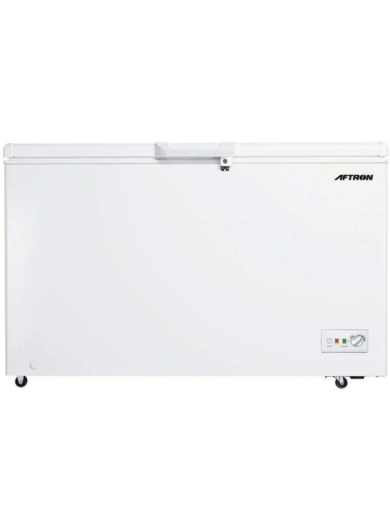 AFTRON Super Functional Chest Freezer AFF450H White - Image 1