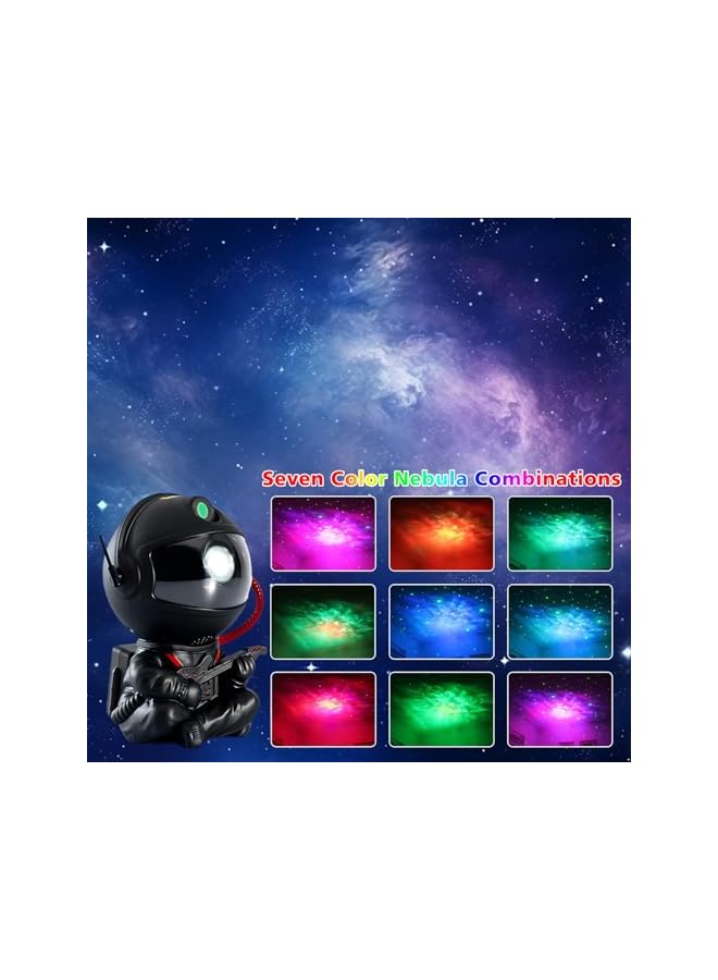 The Bros Galaxy Projector, Astronaut Star Projector, Kids Night Light for Bedroom, Adult Playroom,Ceiling, Room Decoration - Image 5