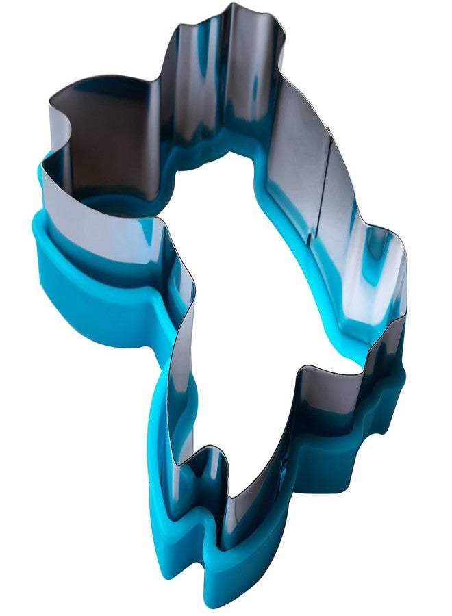wotoy 3.9 inch Sandwiches Cookie Pastry Bread Toast Cutter - Crab Shape (Blue) - Image 2