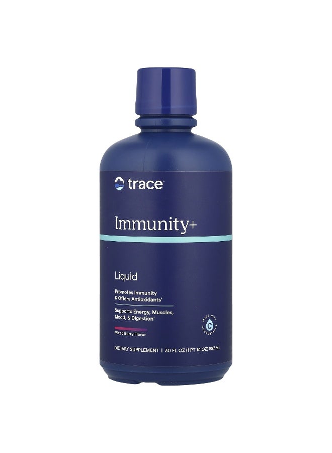 Trace, Liquid Immunity+, Mixed Berry, 30 fl oz (887 ml) (Packaging may vary) - Image 1