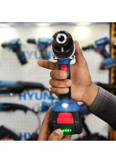 HYUNDAI HYUNDAI HP 416 Cordless Drill 16.8V, 2 Ah Lithium-Ion Battery, 0-1500 RPM, 32 Nm Torque, 10 mm Keyless Chuck, LED Light  - Image 5