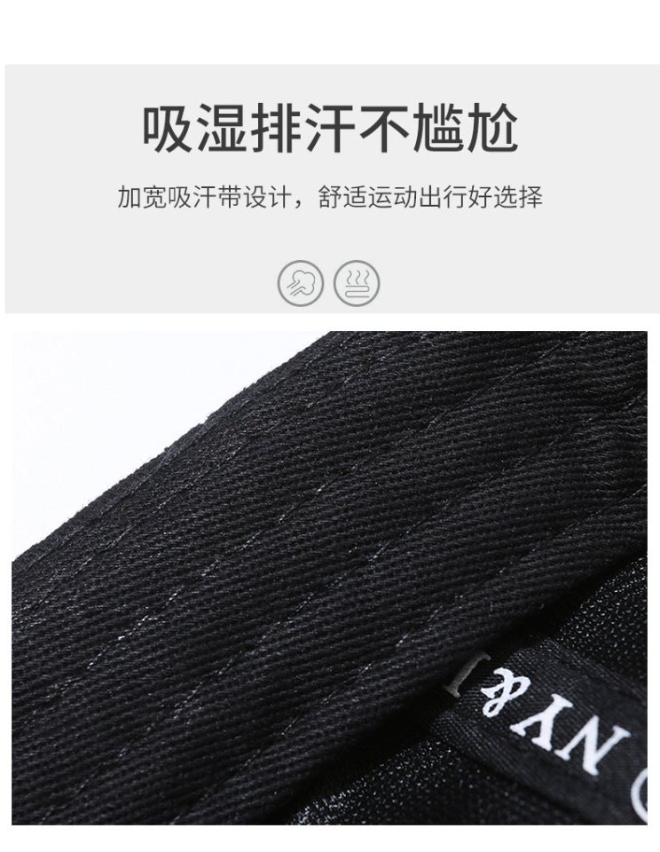 Letter Cap Unisex Fashion Sun Protection Soft Top Baseball Hat Cotton - Image 4