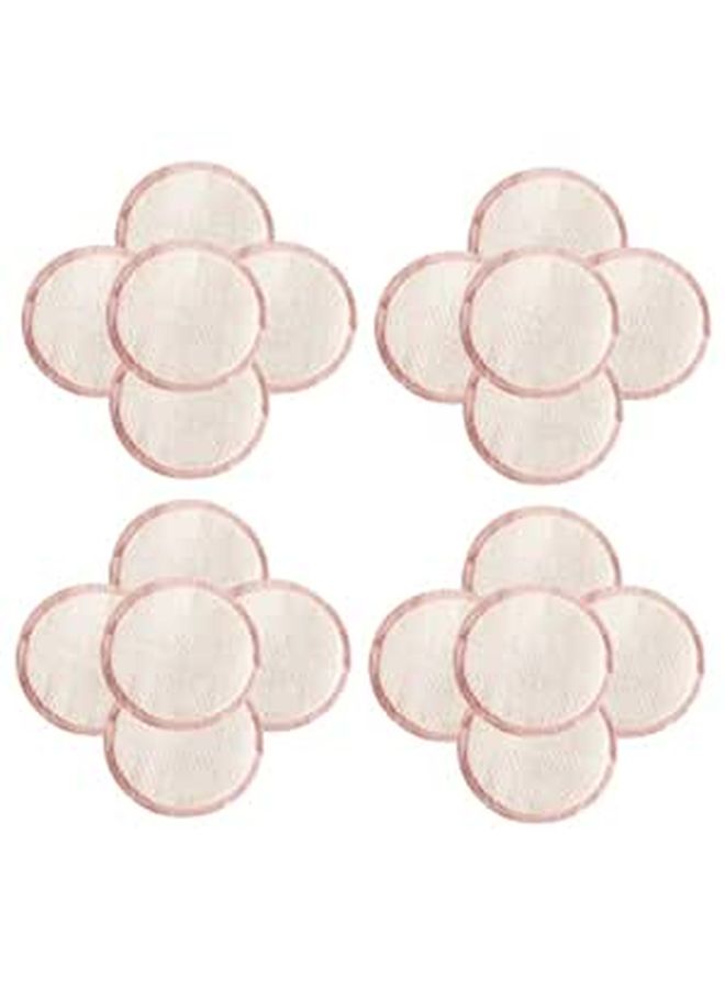 24 قطعة من وسادات الثدي disposable للحماية من التسرب، ناعمة وماصة، مستلزمات الرضاعة الطبيعية للأمهات - Image 1