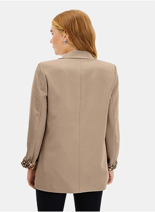 trendyol Blazer - Beige - Regular fit  - Image 5