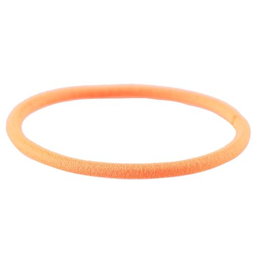 Coobbar 100pcs Women Elastic Hair Ties Band Ropes Ring Ponytail Holder (Red) - Image 5