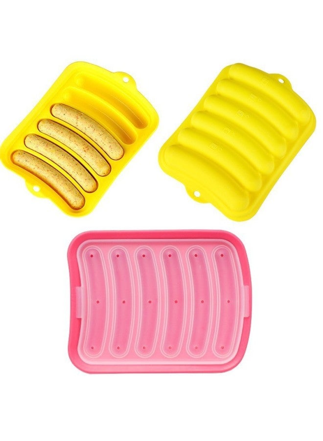 Dumo Custom Sausage Silicone Mold To Map Custom Mold To Provide 3D Modeling Food Grade Silicone Mold-Specifications:DMDZ-1 Mini Sausage Mold-Color:Blue - Image 2