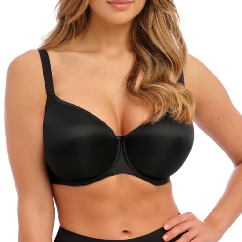 Fantasie Women's Smoothing Seamless Balcony Bra, Black, 34G - Image 1