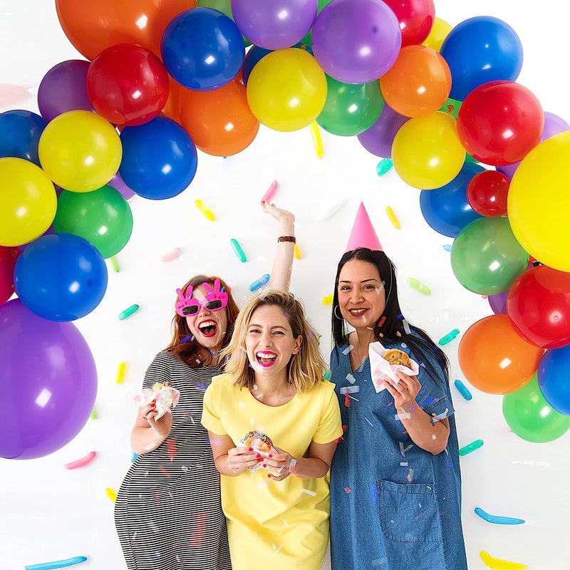 ARV ZONE Happy Birthday Kanha Birthday Decoration Kit With Happy Birthday Banner balloons, Happy Janmashtmi Balloon Kit for Krishna, Kanhaiya, Bal Gopal, Laddu Gopal Temple Decoration (Kanha Theme 2) - Image 4