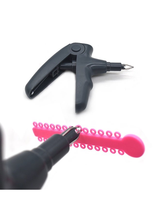 مجموعة قوس تتضمن أداة تثبيت تقويم الأسنان و40 قطعة من أشرطة المطاط الحلقية - Image 5