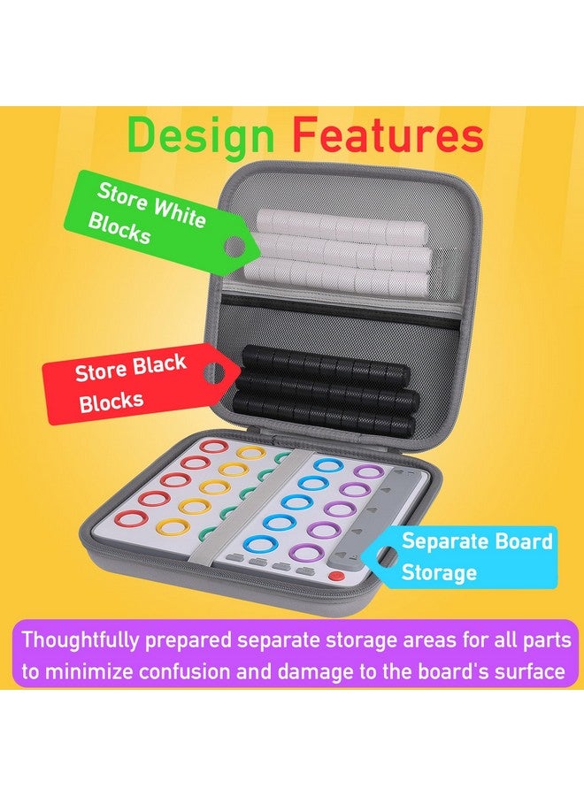 Aenllosi Hard Storage Case Compatible with GiiKER Smart Four 3D AI-Powered 4 in a Row Game,Protective Organizer for Strategy Board Games & Accessories by Aenllosi(Case Only) - Image 4